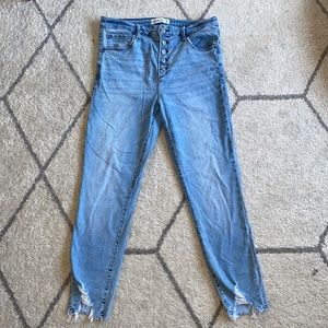 Abercrombie High Rise Super Skinny Ankle